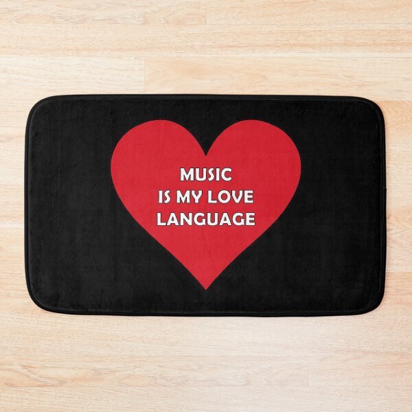 Item preview, Music Is My Love Language designed and sold by StefanCgraphics.