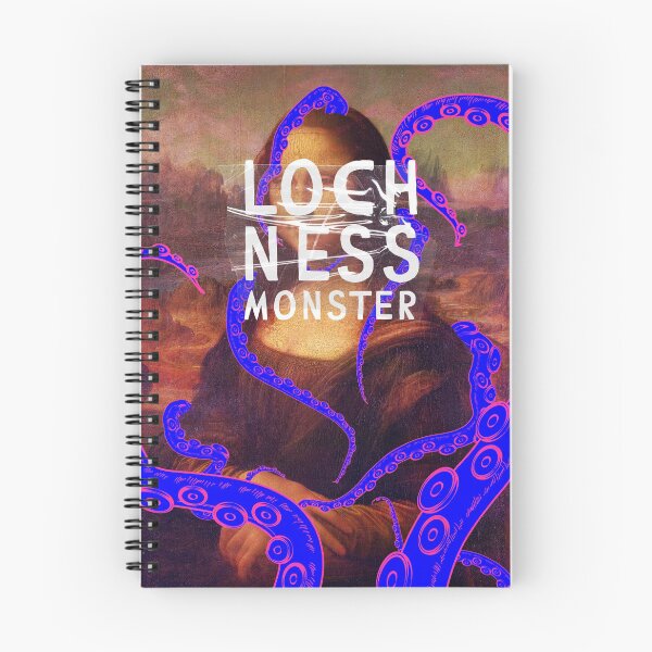 Item preview, Monalisa x Loch ness monster designed and sold by Samilsam.