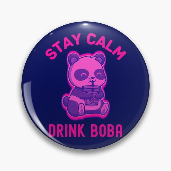 Item preview, Panda Drinking Bubble Tea   designed and sold by WoodburyLake.