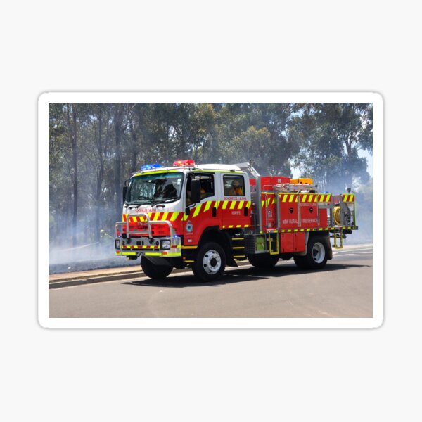 Schofields 1 Alpha New South Wales Rural Fire Service Sticker By Orangetim Redbubble