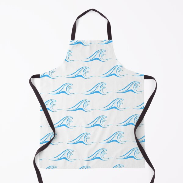 Item preview, Blue Ocean Water Waves Pattern designed and sold by Laurasdesign83.