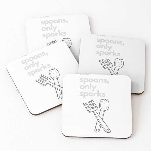 Item preview, No spoons, only sporks designed and sold by shirtswithsass.