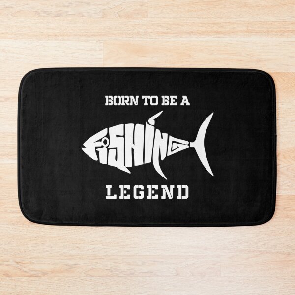Item preview, Born to be a fishing legend designed and sold by attracdionz.