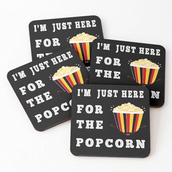 Item preview, I'm Just Here for the Popcorn Germany Flag   designed and sold by roocky.