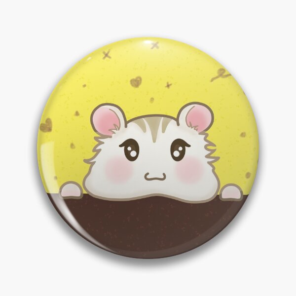 Item preview, Cute chubby hamster peeping at you designed and sold by Shalu  Elysian.