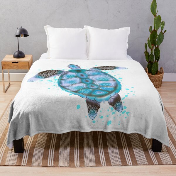 Item preview, Blue sea turtle designed and sold by Zela.
