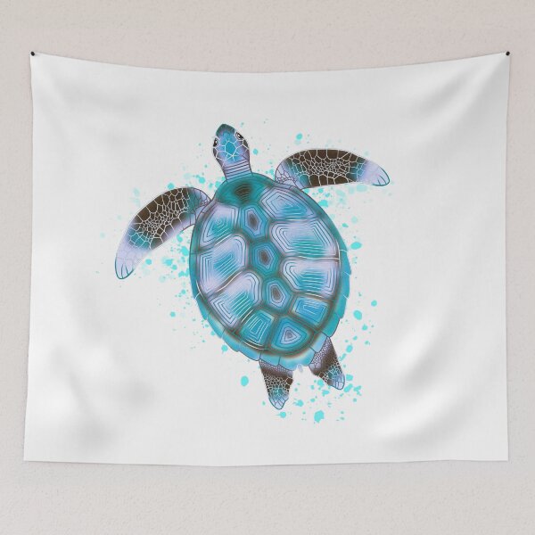 Item preview, Blue sea turtle  designed and sold by Zela.