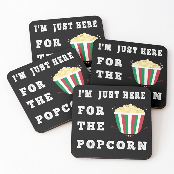 Item preview, I'm Just Here for the Popcorn Italy Flag Box designed and sold by roocky.