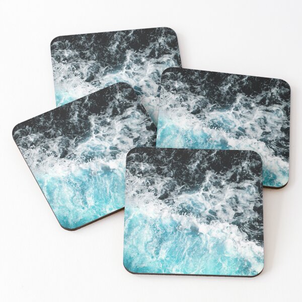 Item preview, Rough Sea Waves Color Contrast designed and sold by Laurasdesign83.