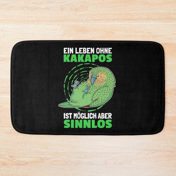 Item preview, Life Without Kakapo New Zealand Parrot Gift designed and sold by madgrfx.