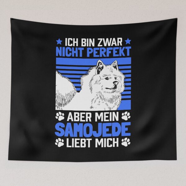 Item preview, My Samoyed loves me, the Siberian sled dog designed and sold by madgrfx.
