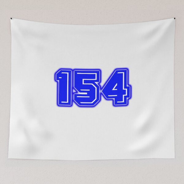 Item preview, Blue Number 154 designed and sold by sport-blue.