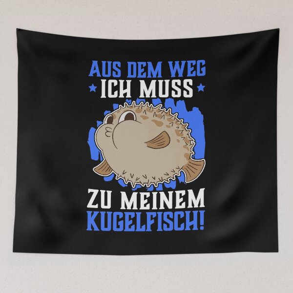 Item preview, I have to fish for my puffer fish aquarium designed and sold by madgrfx.