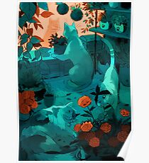 Small flower shop Poster