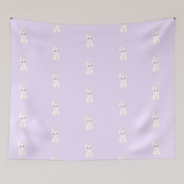 Item preview, Cute little white bunny rabbit designed and sold by Shalu  Elysian.