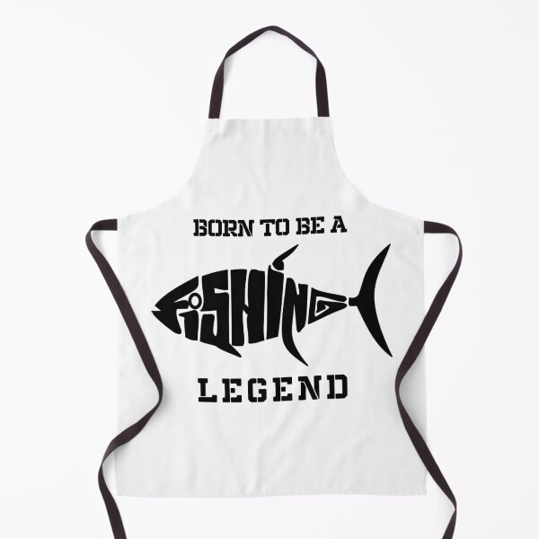 Item preview, Born to be a fishing legend designed and sold by attracdionz.