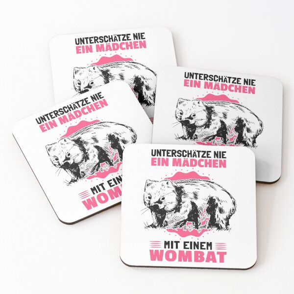 Item preview, Girl with wombat australia marsupial gift designed and sold by madgrfx.