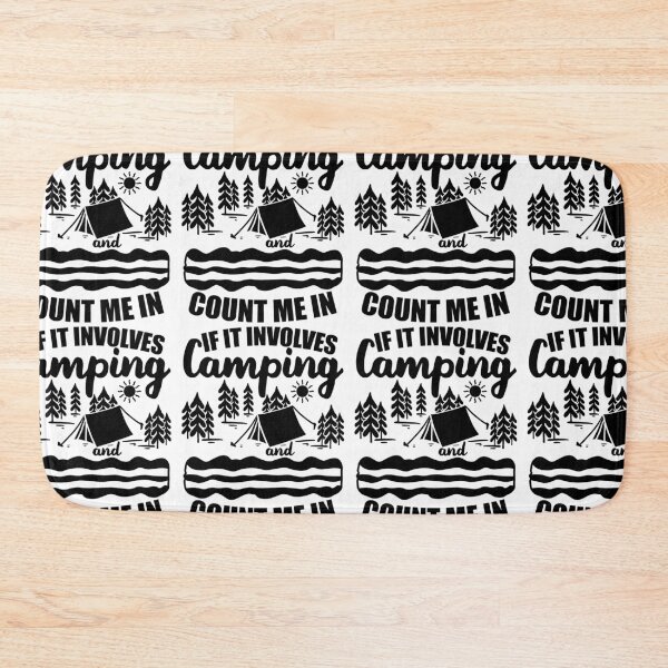 Item preview, If It Involves Camping And Bacon Count Me In designed and sold by GravitiTees.