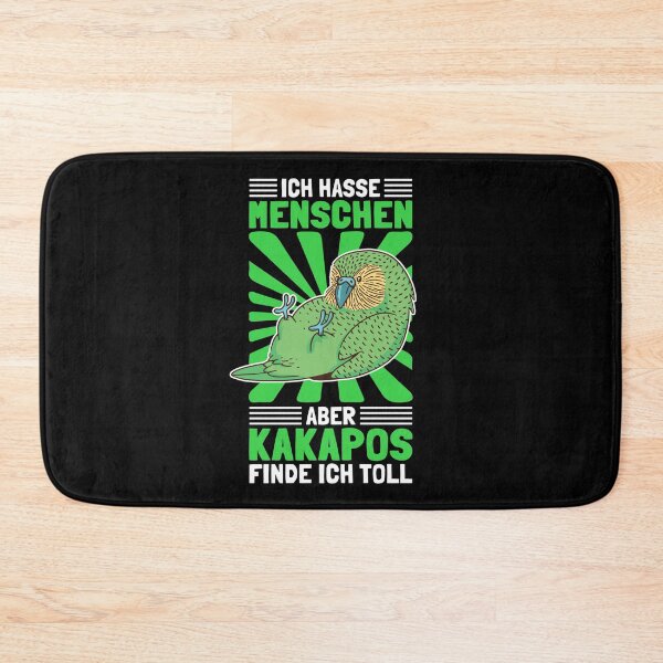 Item preview, Kakapos are great New Zealand travel parrot saying designed and sold by madgrfx.
