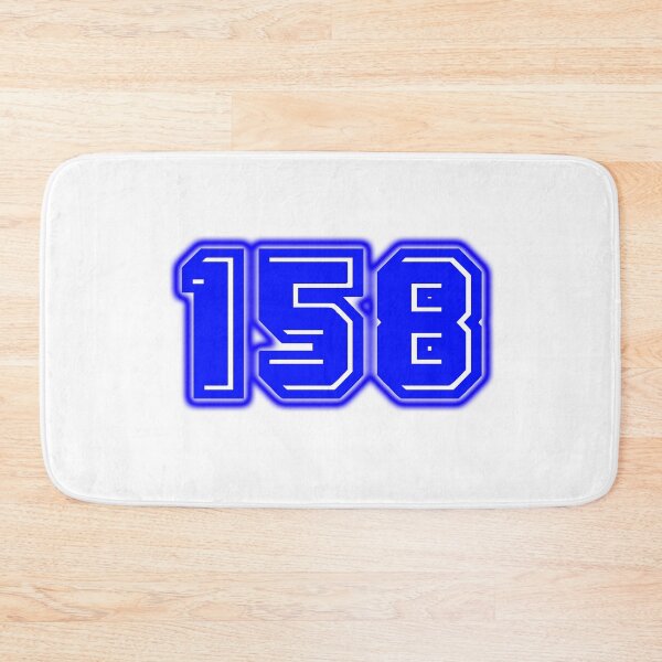 Item preview, Blue Number 158 designed and sold by sport-blue.