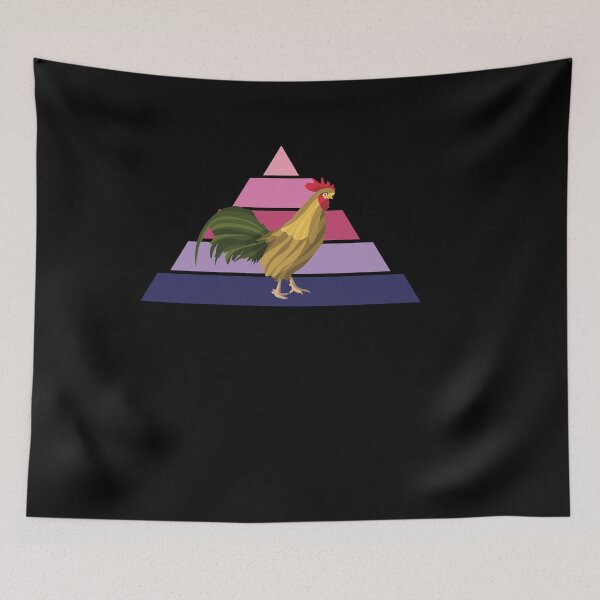 Item preview, Der Hahn mit Pyramide und Landwirt designed and sold by Spirit-Designs.