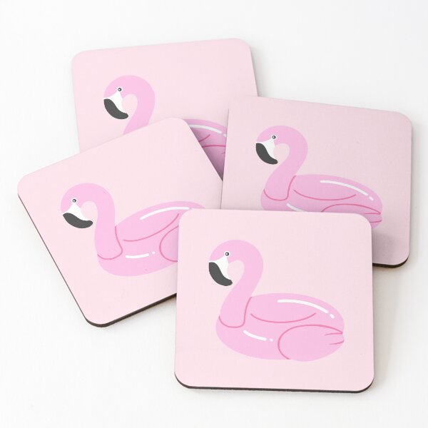 Item preview, Pink Flamingo Pool Float designed and sold by Small Smile Studio.