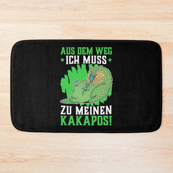Item preview, I have to go to my Kakapo New Zealand parrot designed and sold by madgrfx.