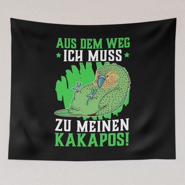 Item preview, I have to go to my Kakapo New Zealand parrot designed and sold by madgrfx.