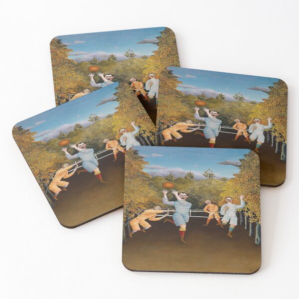 Item preview, Henri rousseau - the Football Players designed and sold by Vivanne-art.
