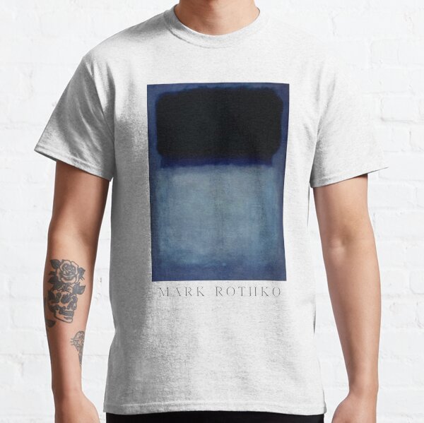 MarkRothko - Black Blue Colors Classic T-Shirt