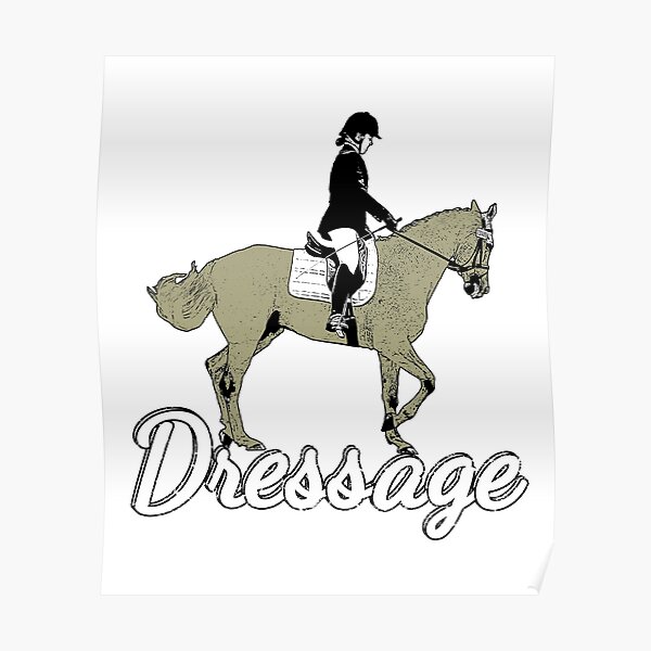 Posters Sur Le Theme Dressage Redbubble