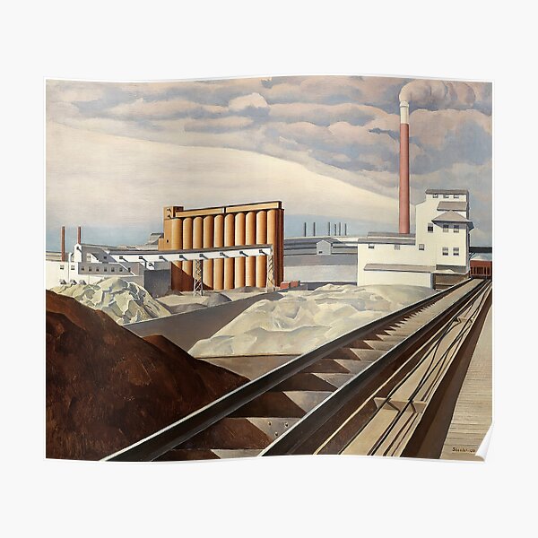Classic Landscape (1931) - Charles Sheeler Poster
