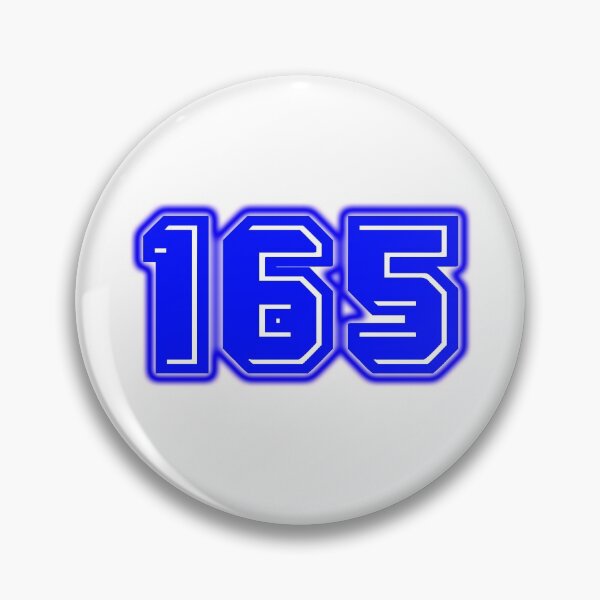 Item preview, Blue Number 165 designed and sold by sport-blue.