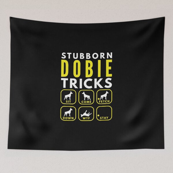 Item preview, Stubborn Dobie Tricks - Dog Training designed and sold by DoggyStyles.