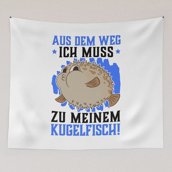 Item preview, I have to fish for my puffer fish aquarium designed and sold by madgrfx.