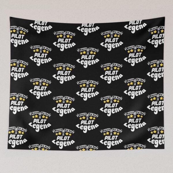 Item preview, Born To Be A Pilot Legend designed and sold by Sonatablue.