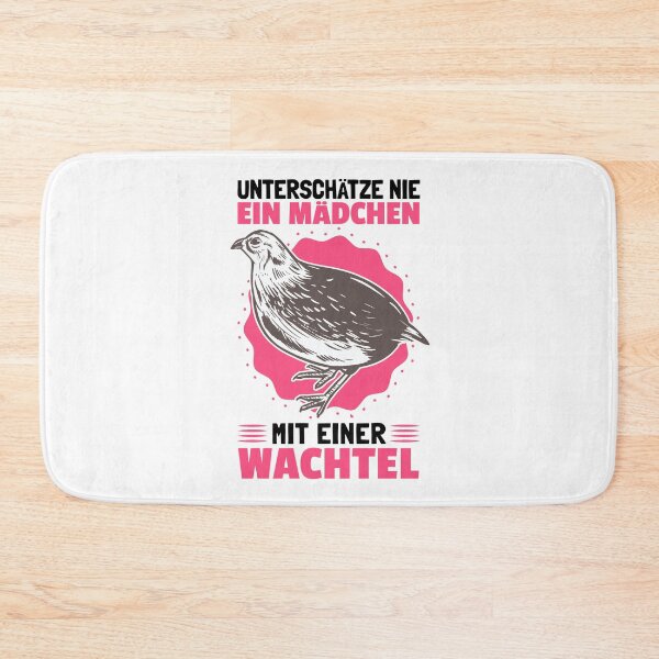Item preview, Girl with quail quail breeder saying designed and sold by madgrfx.