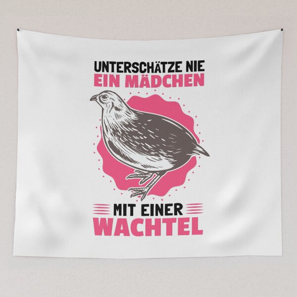 Item preview, Girl with quail quail breeder saying designed and sold by madgrfx.