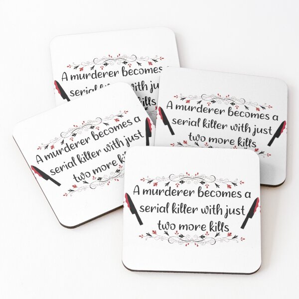 Item preview, A murderer becomes a serial Killer with just 2 more kills designed and sold by sarahxxdll.