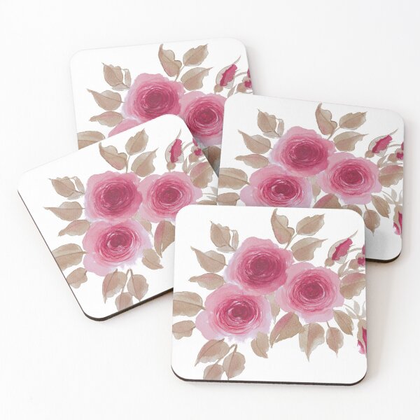Item preview, Roses Shabby Chic Style ~ Watercolor Original designed and sold by Violet Grant.