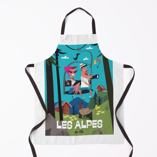 Item preview, Les Alpes en ete poster designed and sold by GAGodel.
