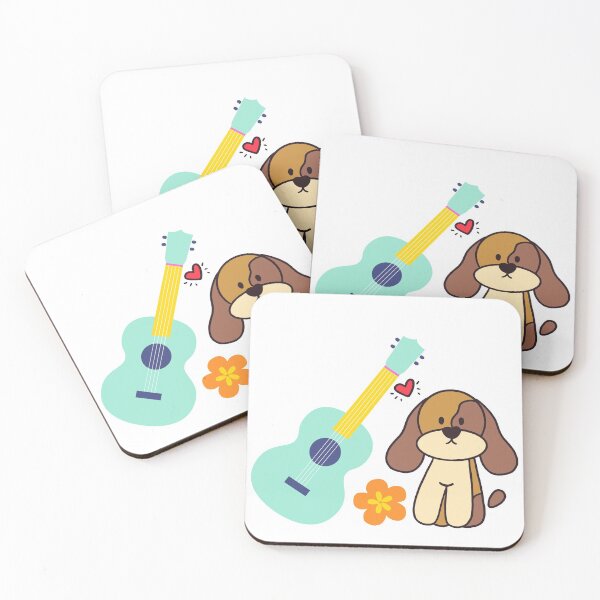 Item preview, Dog plays guitar  designed and sold by LILY ROSE.