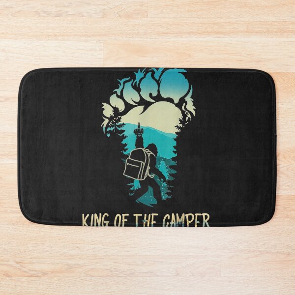 Item preview, Funny Bigfoot King Of The Camper Happy Camper Lovers designed and sold by bar4o3fm.