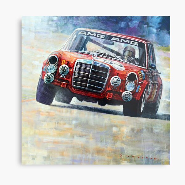 1971 Mercedes-Benz AMG 300SEL Metal Print