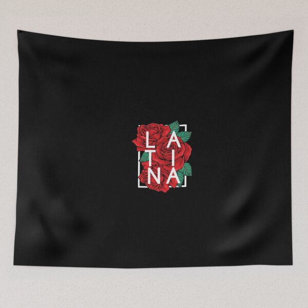Artikelvorschau, Damen Latina Latinx Flor Roses Flower Trendy T-Shirt entworfen und verkauft von hinettiker.