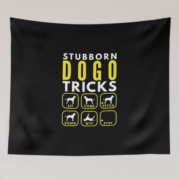 Artikelvorschau, Stubborn Dogo Tricks - Dog Training entworfen und verkauft von DoggyStyles.