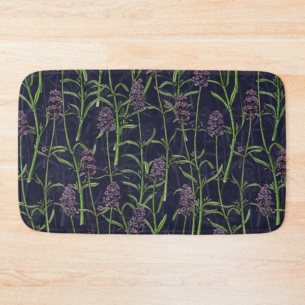 Item preview, Lavender on dark blue designed and sold by Katerina Mitkova Kirilova.