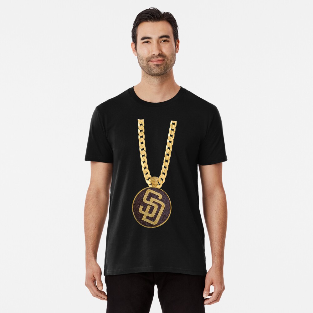 Padres Swag Chain T-ShirtSD Swag Chain Sticker for Sale by