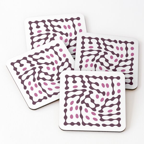 Item preview, Twisted Metaballs Typography (Pink) designed and sold by John Uttley.