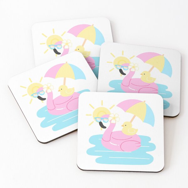 Item preview, Flamingo and Baby Duck's Sea Trip! designed and sold by Small Smile Studio.